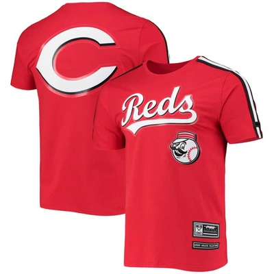 Pro Standard Red Cincinnati Reds Taping T-shirt