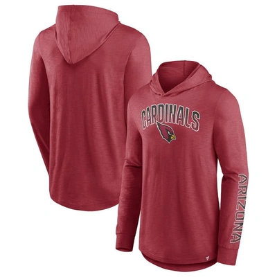 Fanatics Branded Cardinal Arizona Cardinals Front Runner Pullover Hoodie