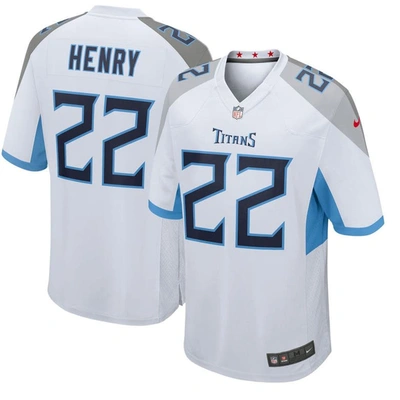 Nike Kids' Youth  Derrick Henry White Tennessee Titans Game Jersey