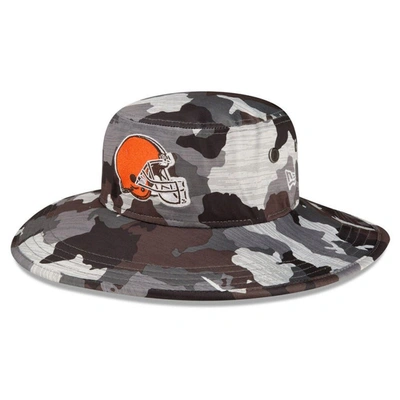New Era Camo Cleveland Browns 2022 Nfl Training Camp Official Panama Bucket Hat