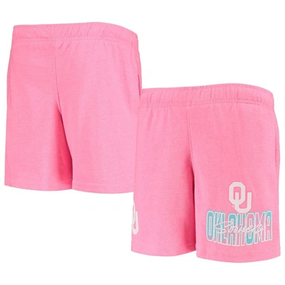 Outerstuff Kids' Youth Pink Oklahoma Sooners Super Fresh Neon Daze Shorts