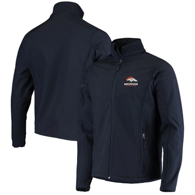 Dunbrooke Navy Denver Broncos Sonoma Softshell Full-zip Jacket