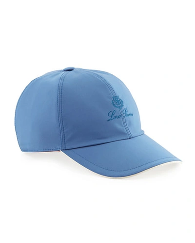 Loro Piana Men's Windmate Storm System&reg; Baseball Hat In Light Blue