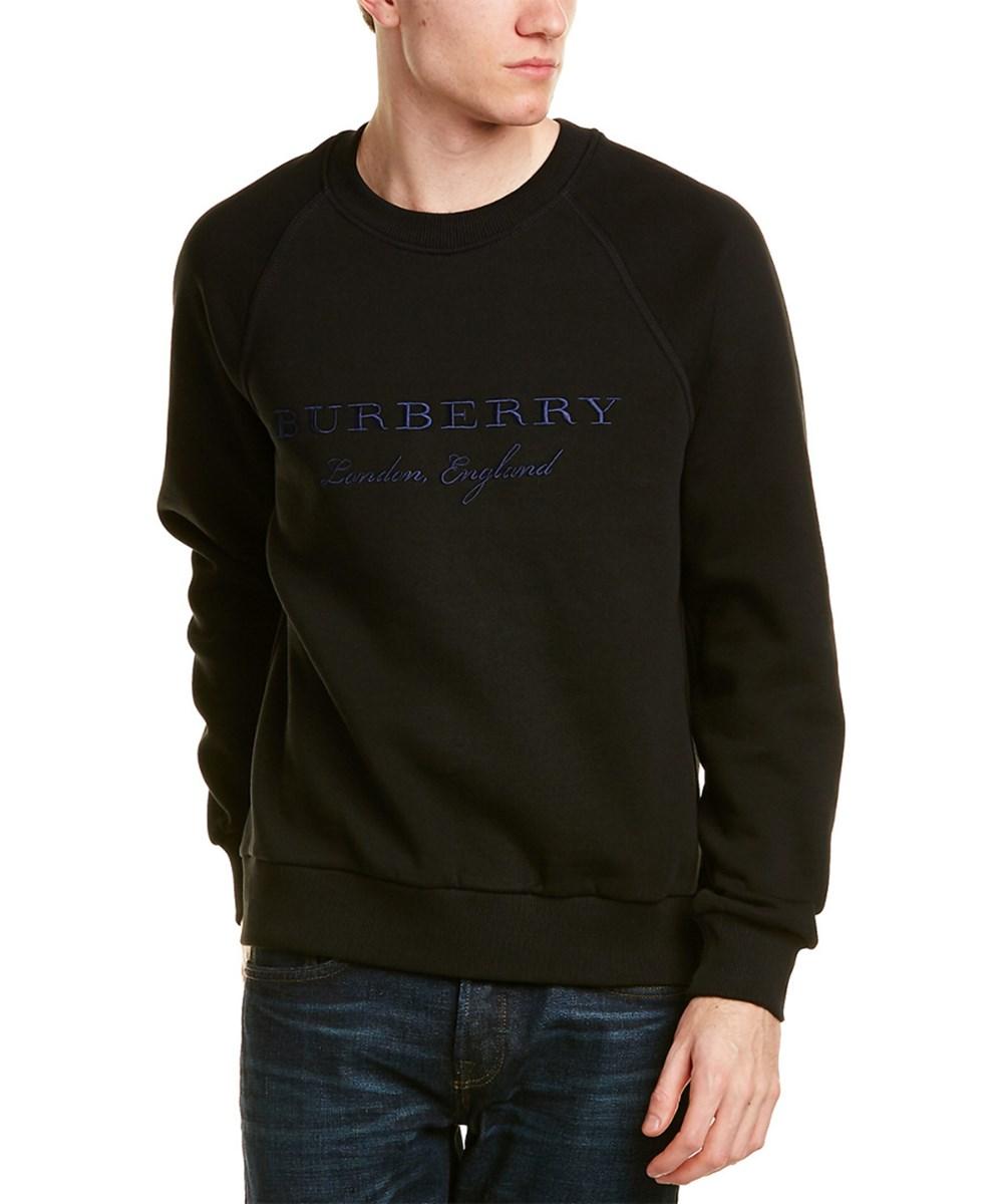 burberry crew neck sweatshirt