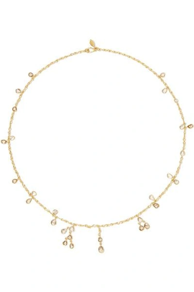 Pippa Small 18-karat Gold Diamond Necklace