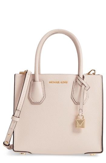 michael michael kors mercer leather crossbody