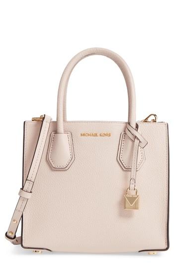 michael kors mercer leather crossbody