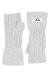 Ugg Knit Boucle Armwarmer In Grey Heather