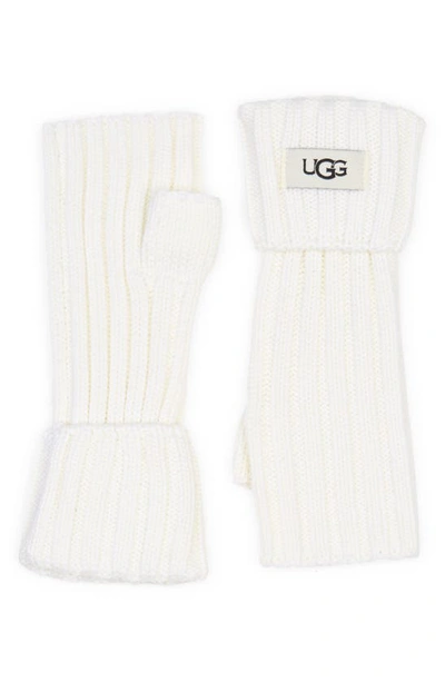 Ugg Knit Boucle Armwarmer In Ivory