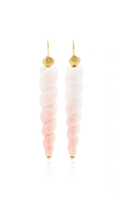 Annette Ferdinandsen Exclusive Fancy Pink Conch Shell Earring