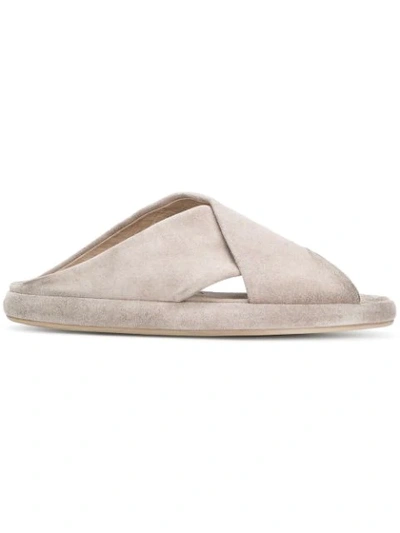 Marsèll Crossover Slides In Neutrals