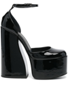 Le Silla Nikki Platform Pumps In Black