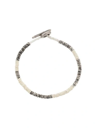 M Cohen Beaded Bracelet In White