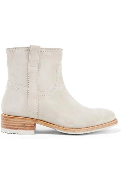 Laurence Dacade Rindy Suede Ankle Boots In Light Gray