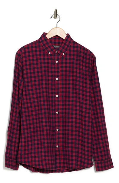 Slate & Stone Plaid Flannel Button-down Shirt In Red
