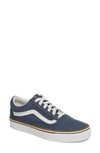 Vans Old Skool Sneakers In Vintage Indigo/ Blanc De Blanc