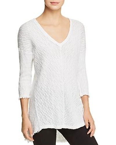 Xcvi Ida Textured Sweater In White