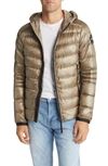 Canada Goose Crofton Packable 750 Fill Power Down Hooded Jacket In Northwood Khaki