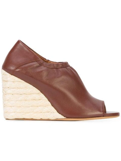 Derek Lam Cosimia Straw Wedge