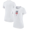 Nike White Uswnt Crest T-shirt