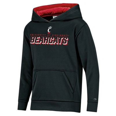 Champion Kids' Youth  Black Cincinnati Bearcats Field Day Fast Logo Pullover Hoodie