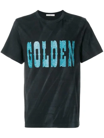 Golden Goose Golden T-shirt In Black