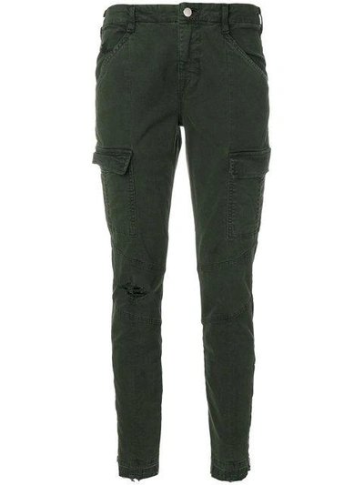 J Brand Skinny Cargo Jeans In Green