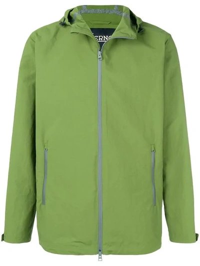 Herno Plaster Hooded Jacket - Green