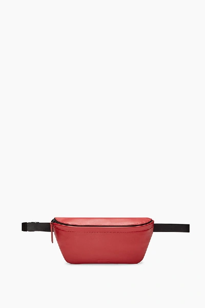 Rebecca Minkoff Fergus Fanny Pack In Red Lacquer