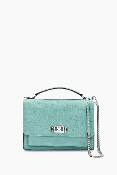 Rebecca Minkoff Je T'aime Medium Crossbody In Dusty Green