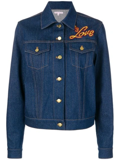 Olympia Le-tan Blue I Do My Own Thing Jacket