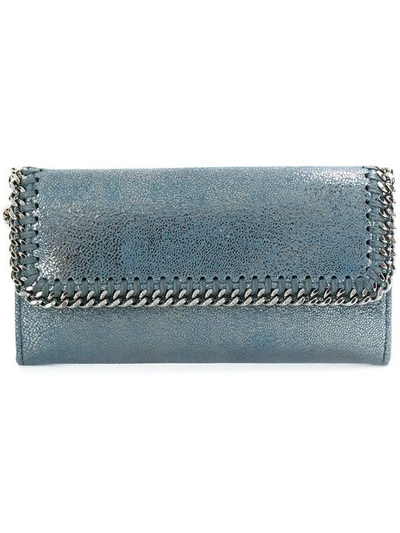Stella Mccartney Metallic Falabella Wallet
