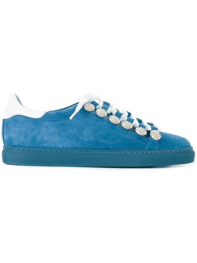 Toga Lace-up Sneakers In Blue
