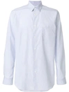 Comme Des Garçons Shirt Classic Striped Shirt - Blue