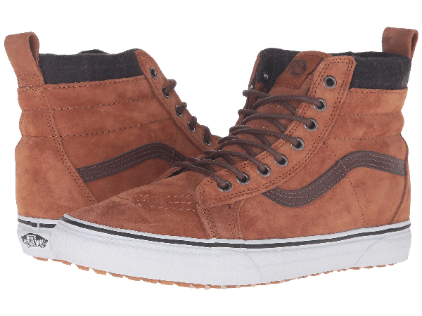 vans mte ginger plaid