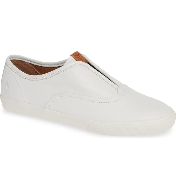 frye maya low lace leather sneaker