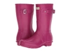 Hunter Original Short Rain Boots In Dark Ion Pink