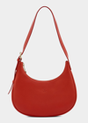 Il Bisonte Belcanto Small Zip Shoulder Bag In Red
