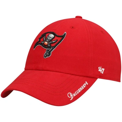 47 ' Red Tampa Bay Buccaneers Miata Clean Up Secondary Adjustable Hat