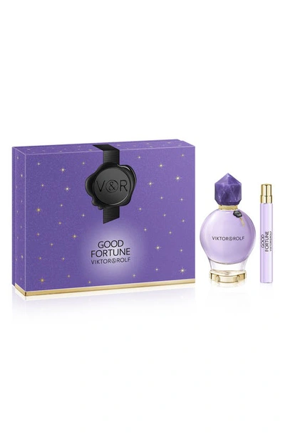 Viktor & Rolf Good Fortune Eau De Parfum Set Usd $201 Value