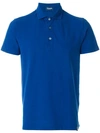 Drumohr Classic Polo Shirt In Blue