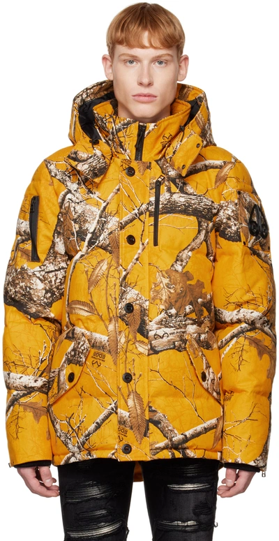 Moose Knuckles Yellow Post Malone Edition 3q Down Jacket