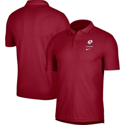 Nike Cardinal Stanford Cardinal Uv Performance Polo