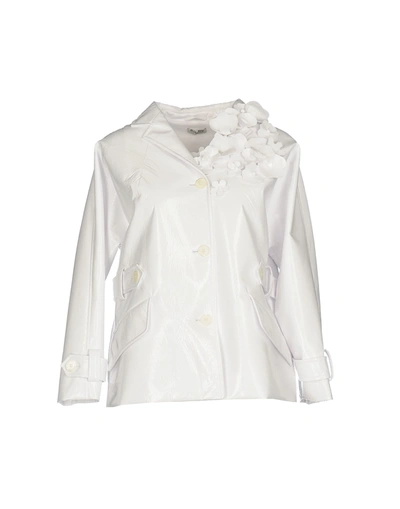 Miu Miu Jackets In White