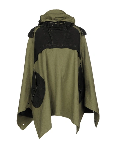 As65 Cape In Military Green
