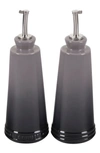 Le Creuset Oyster Signature Oil & Vinegar Set With $5 Credit