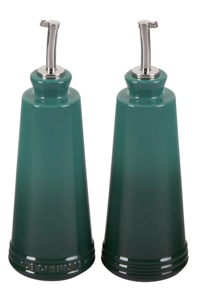 Le Creuset Artichaut Signature Oil & Vinegar Set With $5 Credit