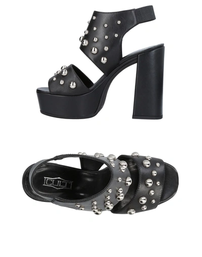 Cult Sandals In Black