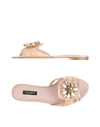 Dolce & Gabbana Sandals In Pink