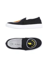 Joshua Sanders Joshua*s Woman Sneakers Black Size 6 Textile Fibers